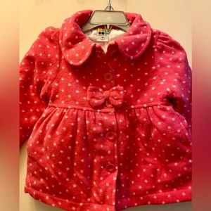 New fleece coat for toddler